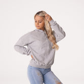Grey Essential Drop Shoulder Hoodie Grey | NVGTN US