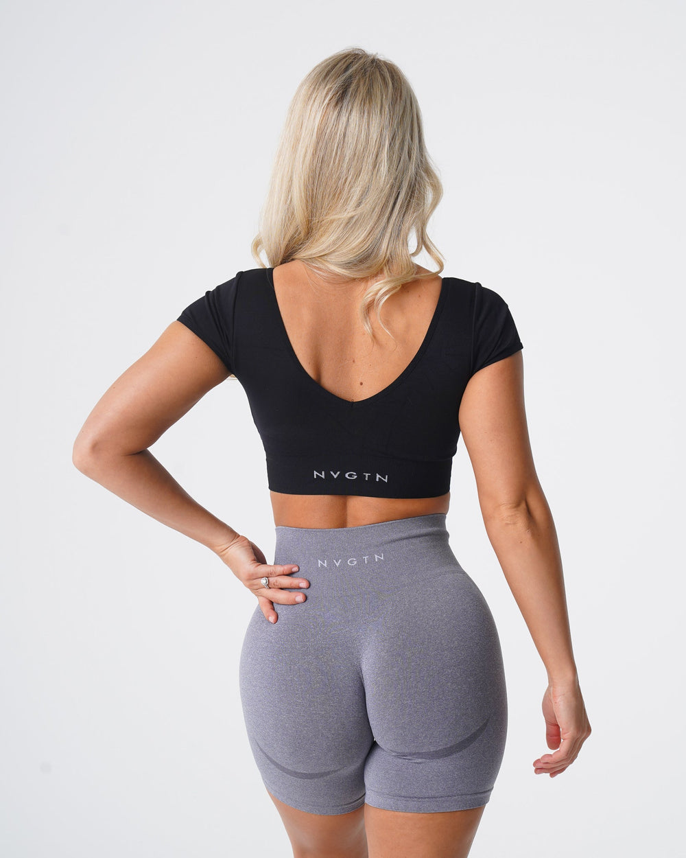 Black Serene Seamless Bra Black | NVGTN US