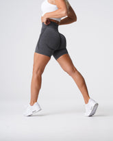 Black Speckled Contour Seamless Shorts Black Speckled | NVGTN Online Shop