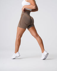 Mocha Contour Seamless Shorts Mocha | NVGTN Outlet