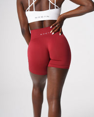 Carmine Solid Seamless Shorts Carmine | NVGTN US