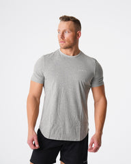 Grey Pulse Fitted Tee Grey | NVGTN For Sale