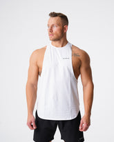 White Pulse Edge Tank White | NVGTN Online Shop