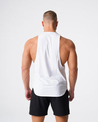 White Pulse Edge Tank White | NVGTN Online Shop