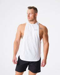 White Pulse Edge Tank White | NVGTN Online Shop