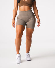 Mocha Scrunch Seamless Shorts Mocha | NVGTN Near Me