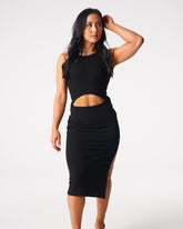 Black Lost In Paradise Maxi Dress Black | NVGTN Discount