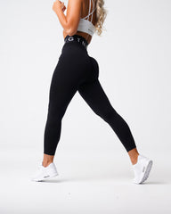 Black Sport Seamless Leggings Black | NVGTN Online