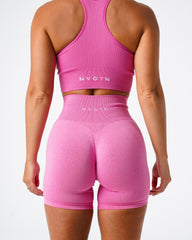 Bubble Gum Pink Pro Seamless Shorts Bubble Gum Pink | NVGTN New
