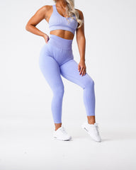 Periwinkle Scrunch Seamless Leggings Periwinkle | NVGTN Online