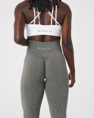 Khaki Green Scrunch Seamless Leggings Khaki Green | NVGTN Online