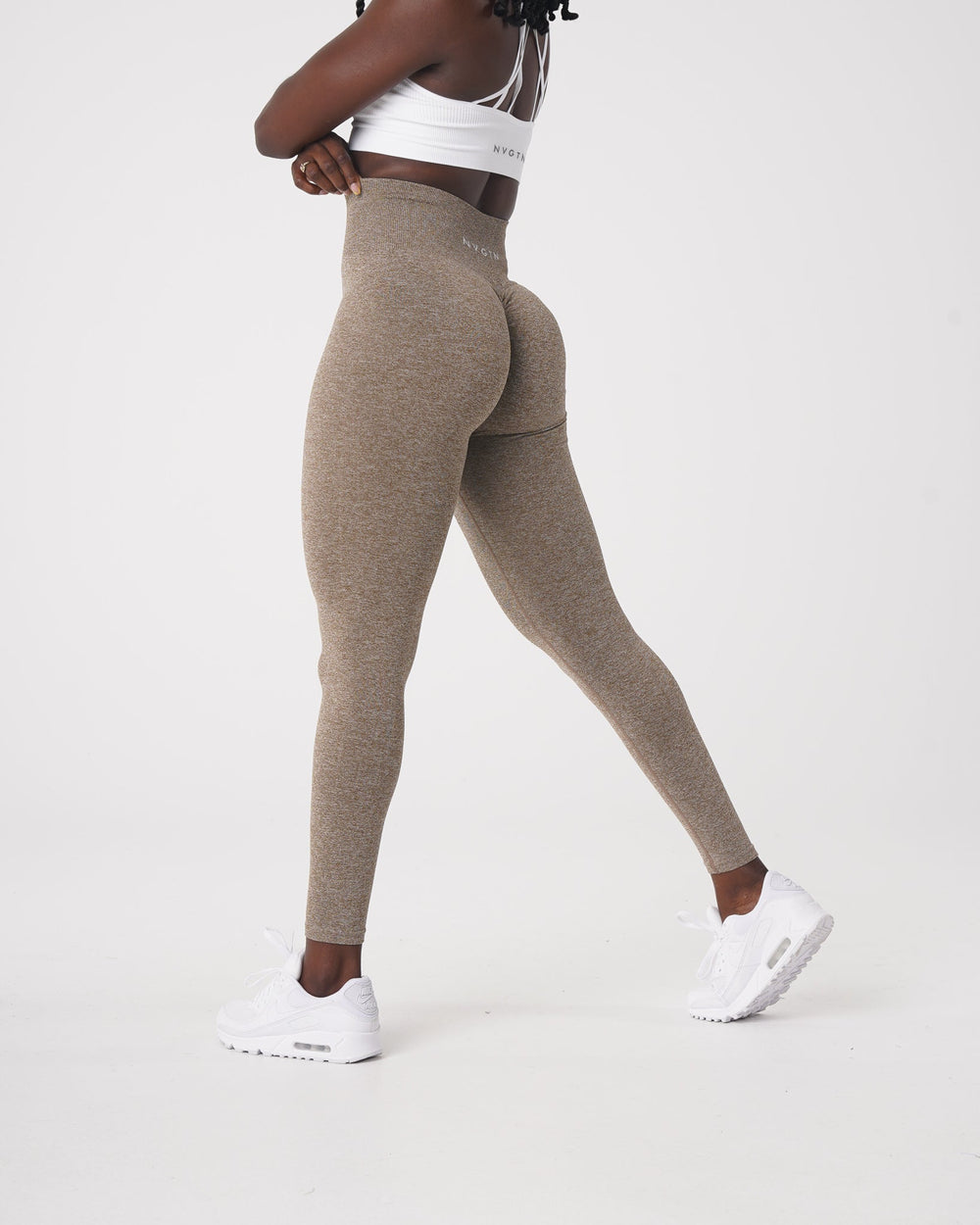 Mocha Scrunch Seamless Leggings Mocha | NVGTN US