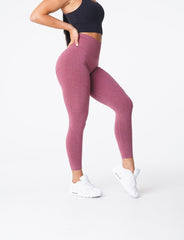 Maroon Curve Seamless Leggings Maroon | NVGTN Outlet