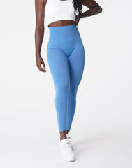 Ocean Blue Curve Seamless Leggings Ocean Blue | NVGTN Sale
