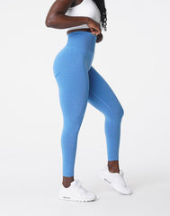 Ocean Blue Curve Seamless Leggings Ocean Blue | NVGTN Sale