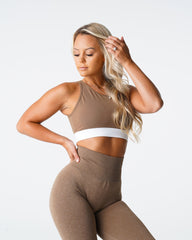 Mocha Agility Bra Mocha | NVGTN New