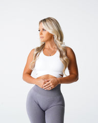 White Sculpt Seamless Bra Top White | NVGTN Discount