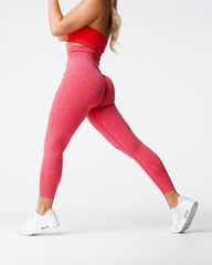 Candy Apple Scrunch Seamless Leggings Candy Apple | NVGTN Outlet