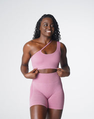 Pastel Pink Streamline Seamless Bra Pastel Pink | NVGTN Outlet