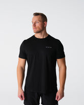 Black Tech Fitted Tee Black | NVGTN For Sale