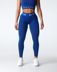 Navy Sport Seamless Leggings Navy | NVGTN US