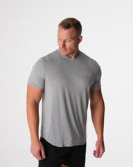 Grey Tech Fitted Tee Grey | NVGTN Outlet