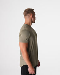Sage Green Tech Fitted Tee Sage Green | NVGTN Online Shop
