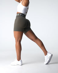 Olive Sport Seamless Shorts Olive | NVGTN Online Shop