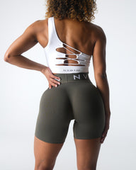 Olive Sport Seamless Shorts Olive | NVGTN Online Shop