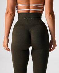 Olive Contour 2.0 Seamless Leggings Olive | NVGTN Outlet
