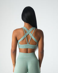 Sage Green Inspire Seamless Bra Sage Green | NVGTN Discount
