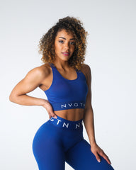 Navy Legacy Sport Seamless Bra Navy | NVGTN Sale