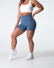 Slate Blue Scrunch Seamless Shorts Slate Blue | NVGTN Near Me