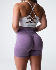 Violet Scrunch Seamless Shorts Violet | NVGTN Online
