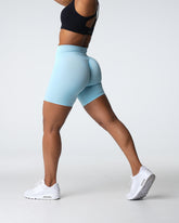 Pastel Blue Pro Seamless Shorts Pastel Blue | NVGTN Near Me