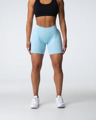 Pastel Blue Pro Seamless Shorts Pastel Blue | NVGTN Near Me