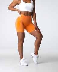 Sunset Orange Contour Seamless Shorts Sunset Orange | NVGTN Outlet