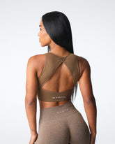 Mocha Empower Seamless Bra Mocha | NVGTN Sale