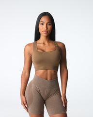 Mocha Empower Seamless Bra Mocha | NVGTN Sale