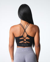 Black Thrive Seamless Bra Black | NVGTN Near Me