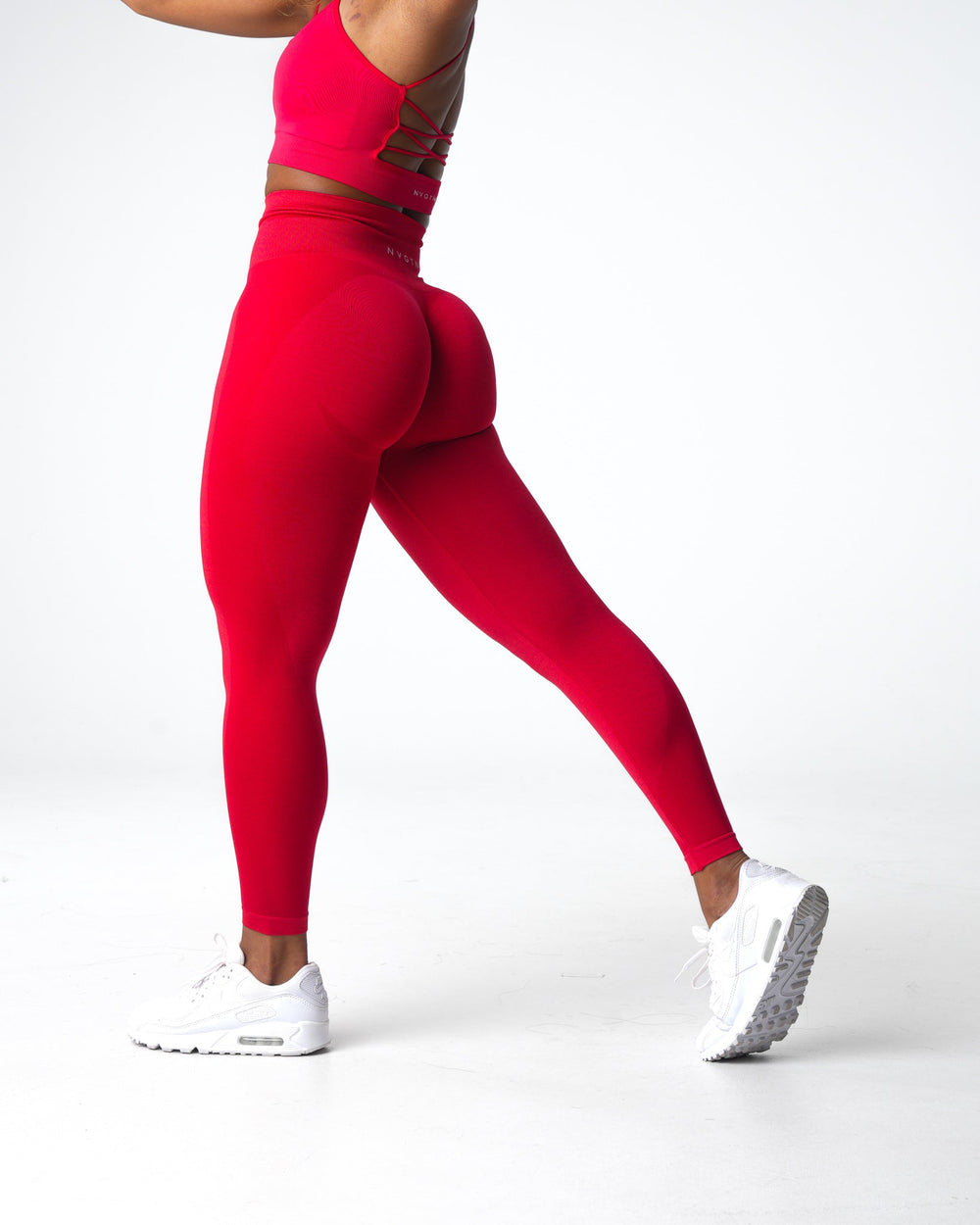 Candy Apple Contour 2.0 Seamless Leggings Candy Apple | NVGTN Discount