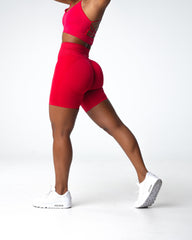 Candy Apple Contour 2.0 Seamless Shorts Candy Apple | NVGTN Discount