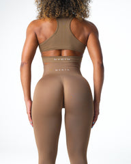 Toasted Almond Solid Seamless Leggings Toasted Almond | NVGTN Outlet