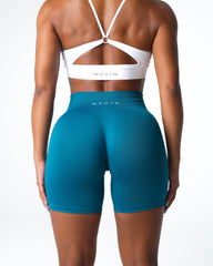 French Blue Solid Seamless Shorts French Blue | NVGTN Outlet