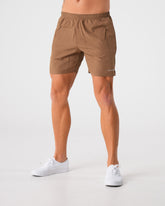 Mocha Flex Shorts Mocha | NVGTN Outlet
