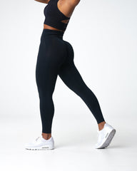 Black Performance Seamless Leggings Black | NVGTN US
