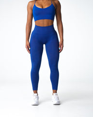 Azure Blue Shape Seamless Leggings Azure Blue | NVGTN For Sale