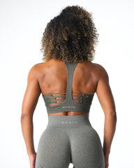 Khaki Green Resilience Seamless Bra Khaki Green | NVGTN US