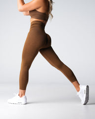 Mocha Shape Seamless Leggings Mocha | NVGTN For Sale