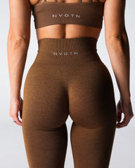 Mocha Shape Seamless Leggings Mocha | NVGTN For Sale